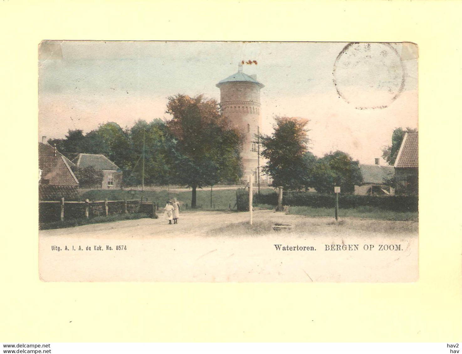 Bergen Op Zoom Kinderen Watertoren 1903 RY45303 - Bergen Op Zoom