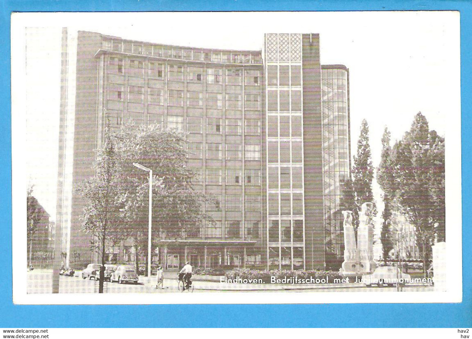 Eindhoven Bedrijfsschool Met Monument RY48361 - Eindhoven