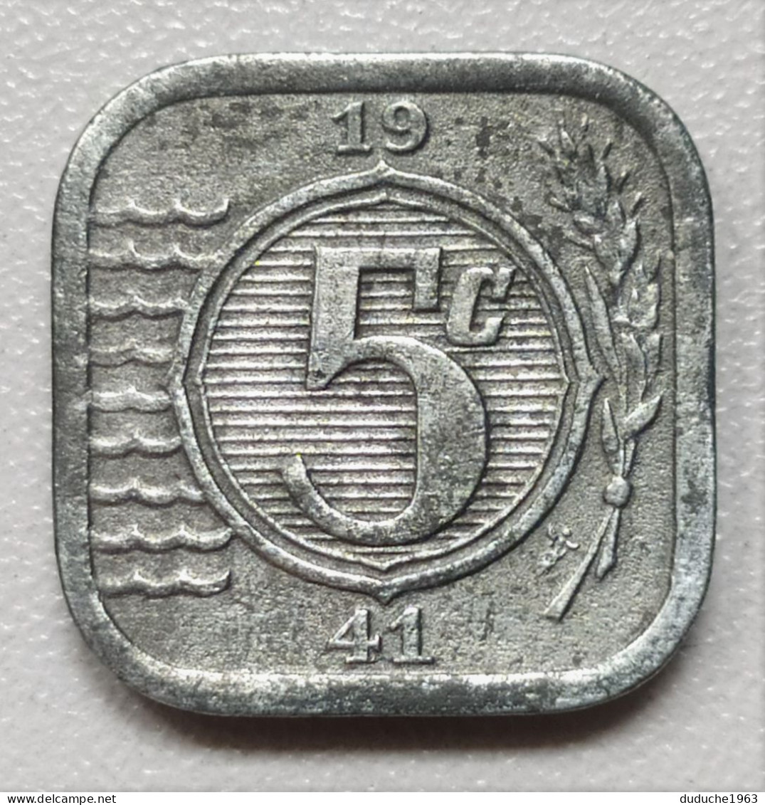 Pays-Bas - 5 Cents 1941 - 5 Cent