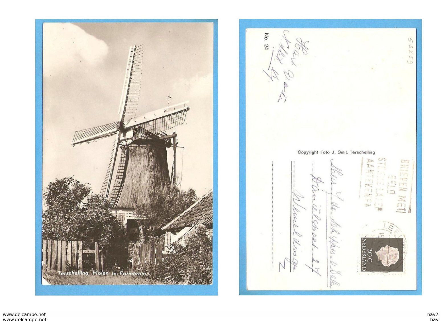 Terschelling Molen Te Formerum RY53259 - Terschelling