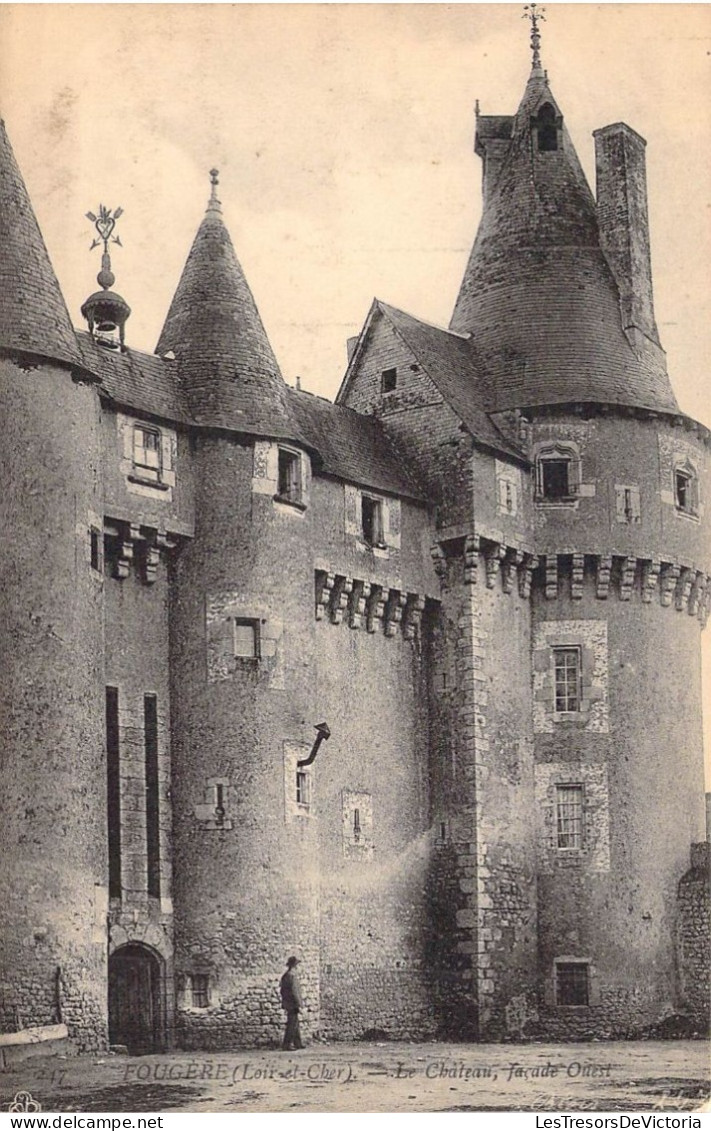FRANCE - 35 - FOUGERES - Le Chateau - Façade Ouest - Carte Postale Ancienne - Fougeres