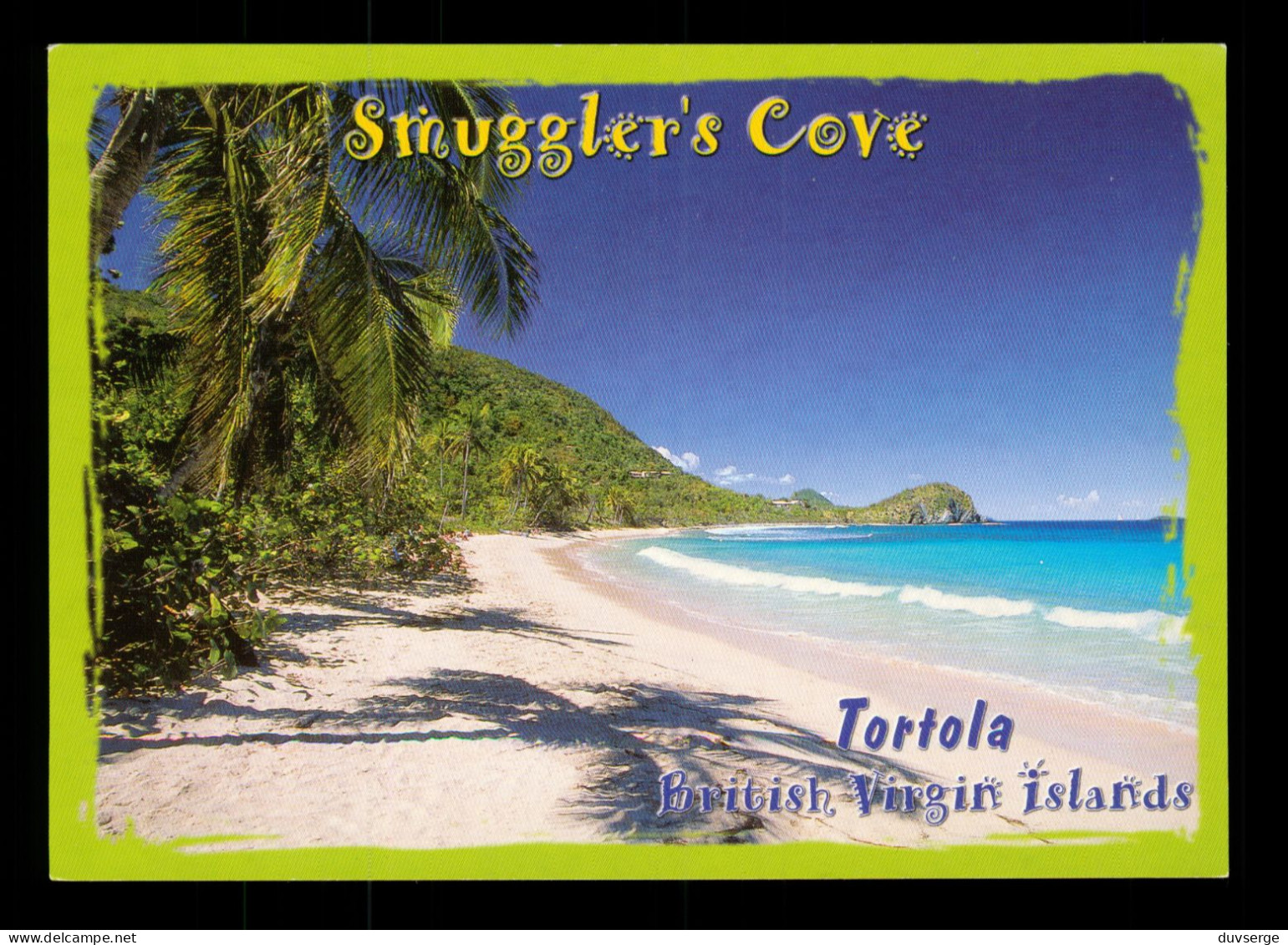 British Virgin Islands Iles Vierges Britaniques Tortola Smuggler' S Cove - Britse Maagdeneilanden