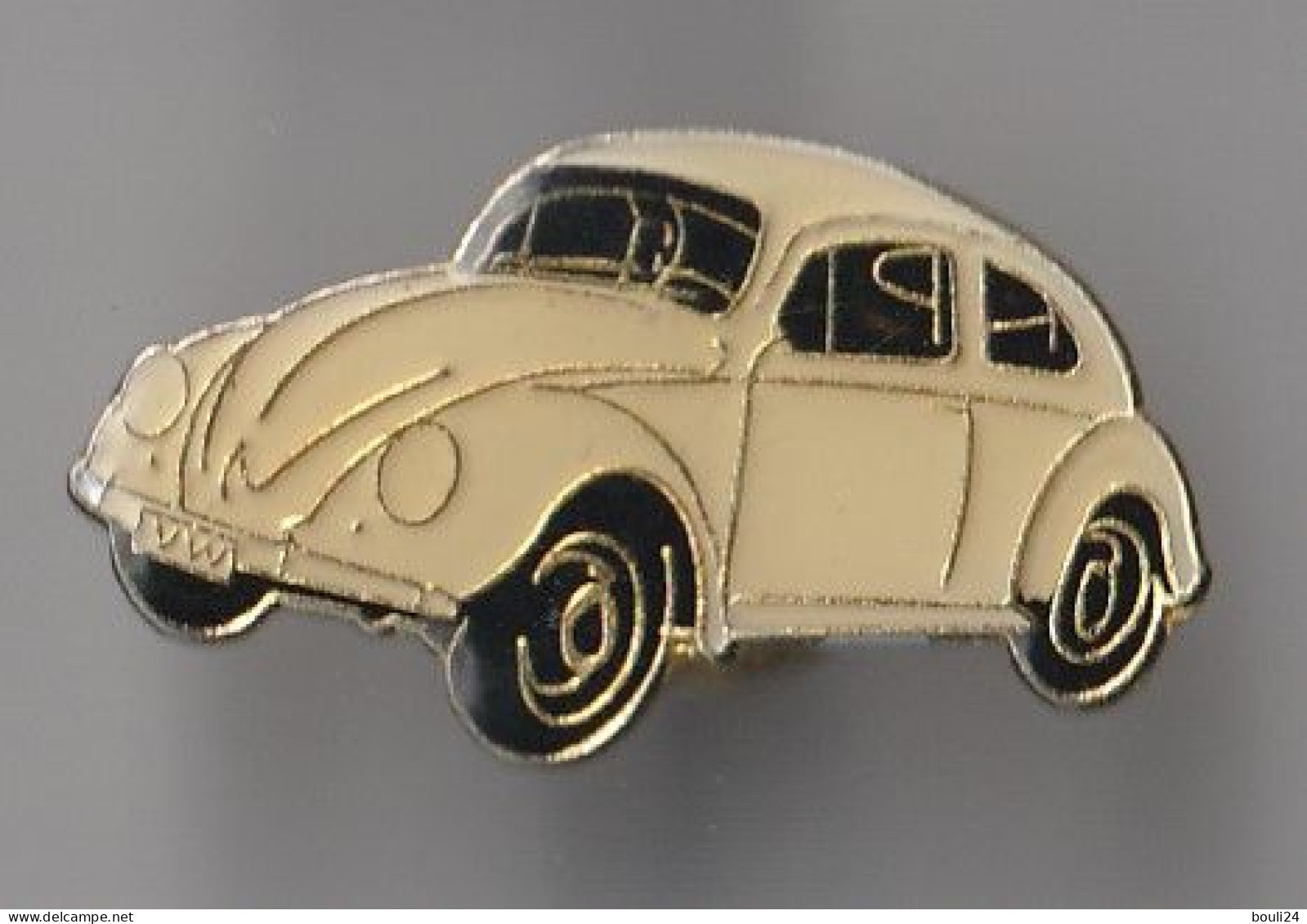 PIN'S THEME AUTOMOBILE VOLKSWAGEN  COCCINELLE  JAUNE - Volkswagen