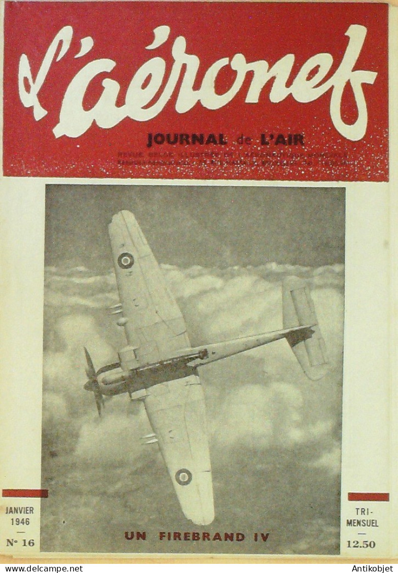 L'Aéronef 1946 N°16 Curtiss Ascender Hydravion GR2 - Manuals