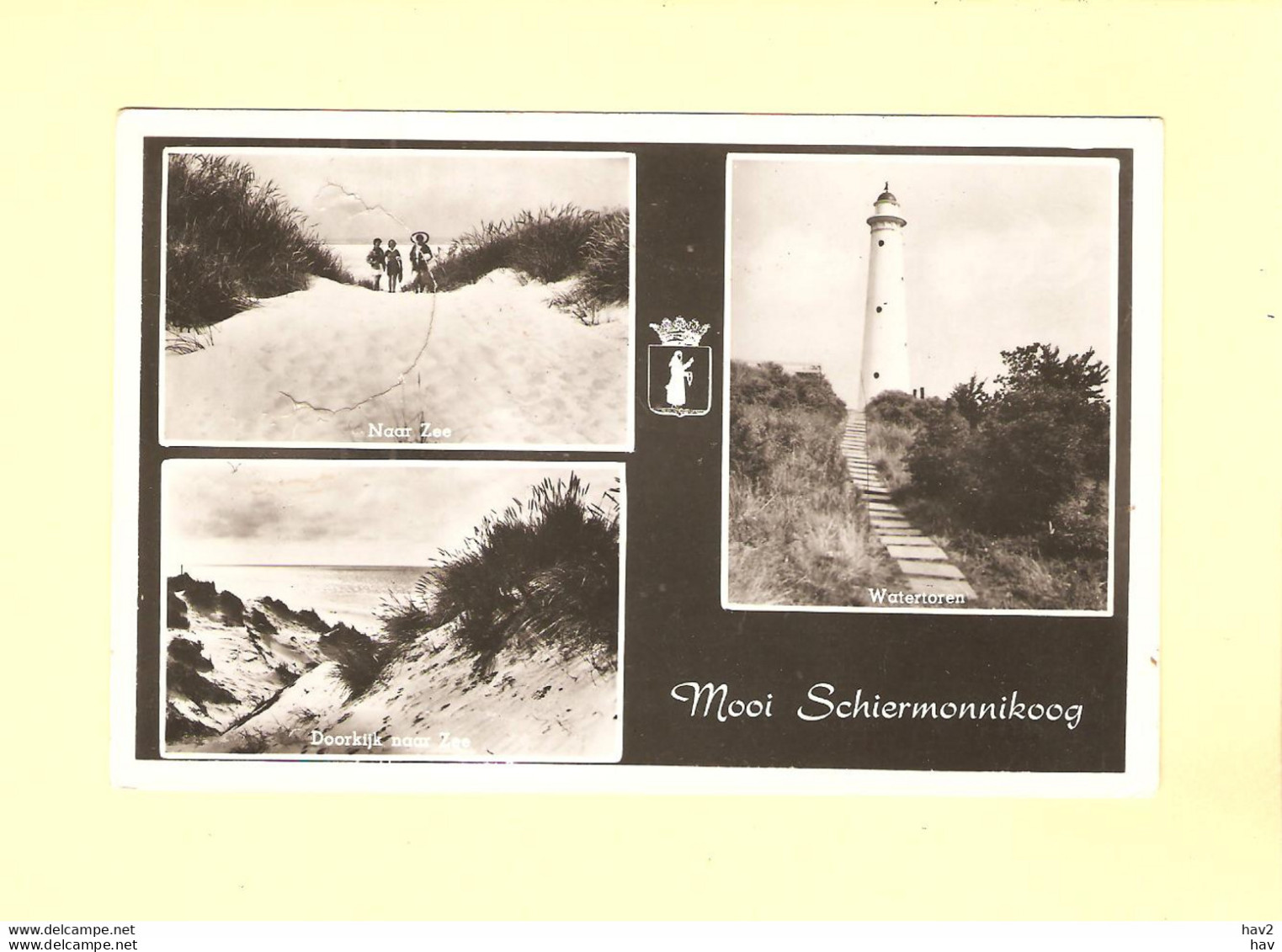 Schiermonnikoog 3-luik Met Watertoren RY45411 - Schiermonnikoog