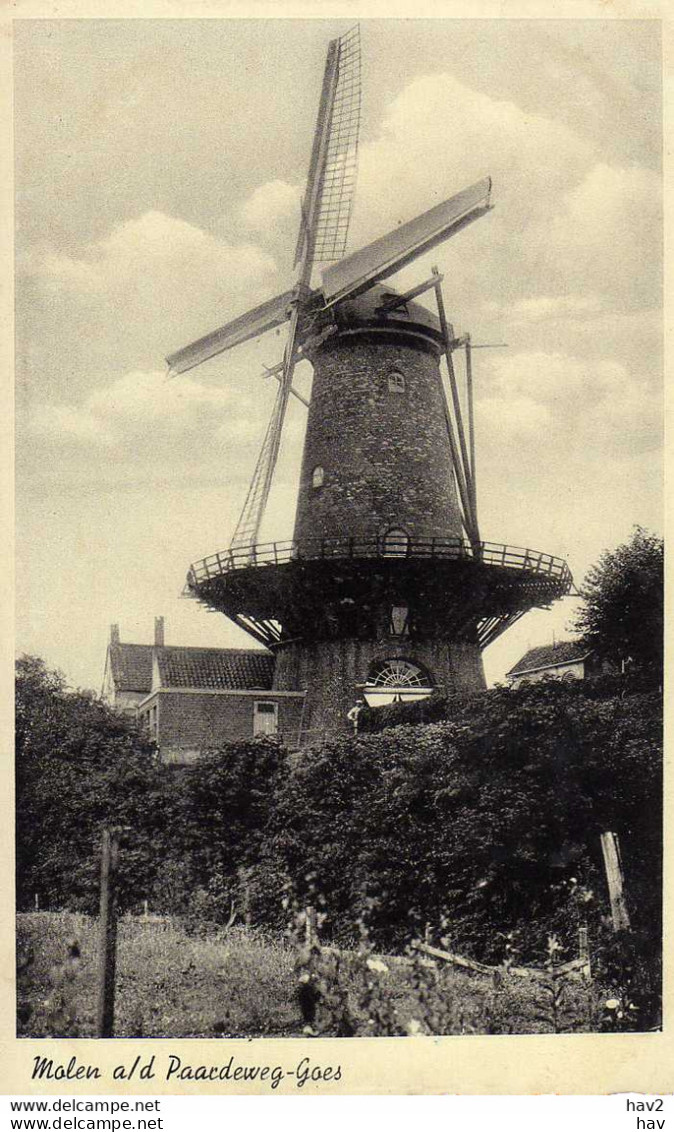 Goes Paardeweg Molen  4529 - Goes