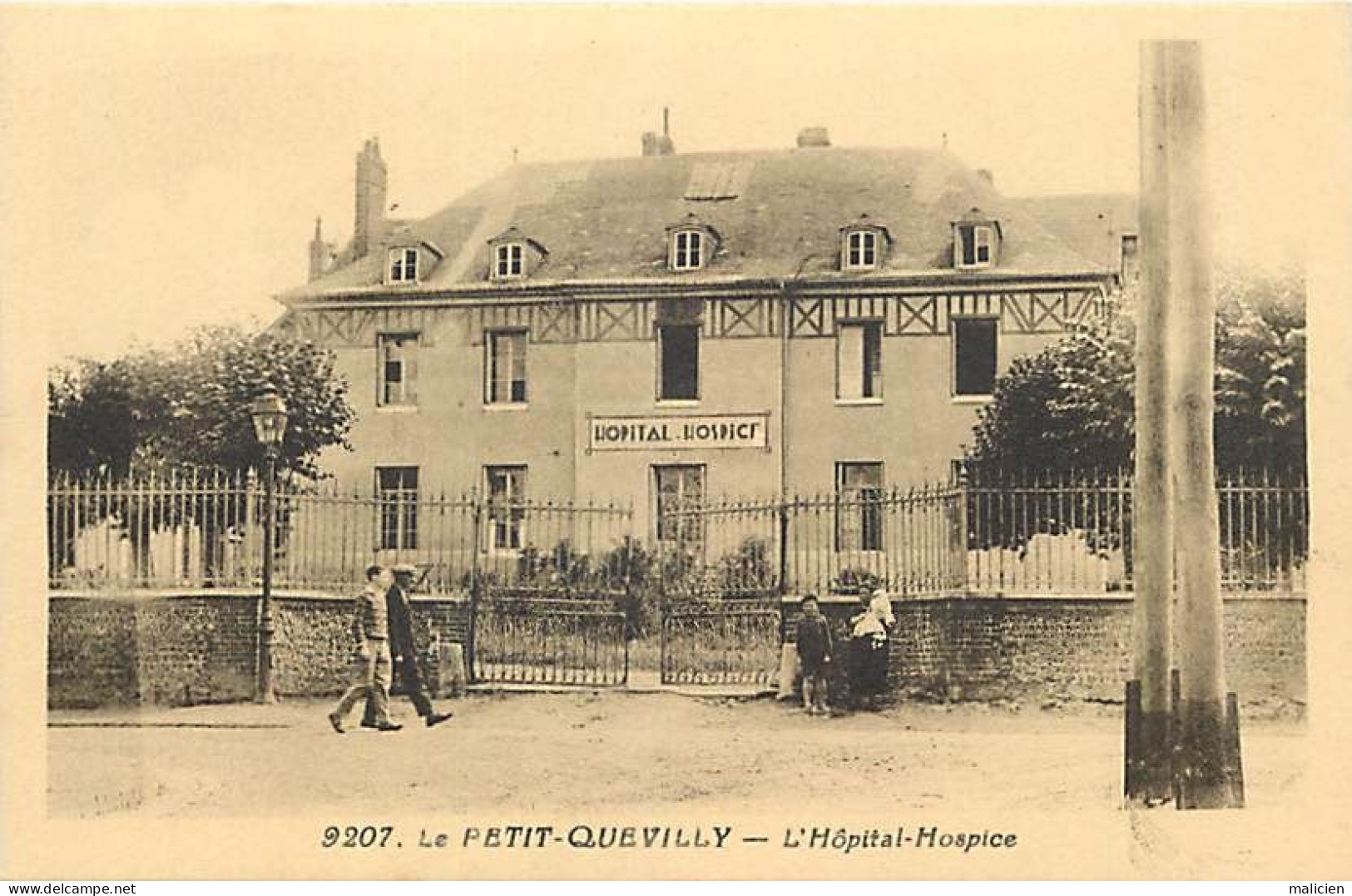 - Seine Maritime -ref-C560-le Petit Quevilly - L Hopital Hospice - Hôpitaux -edit Riviere Bureau N°9207 - - Le Petit-Quevilly