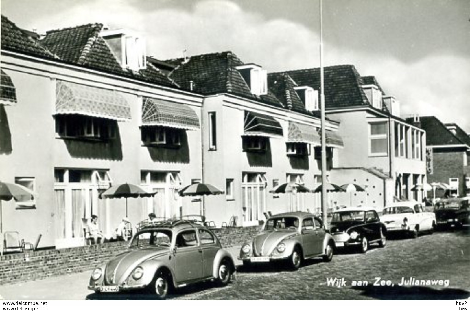 Wijk Aan Zee Julianaweg Vw Kever AM796 - Wijk Aan Zee