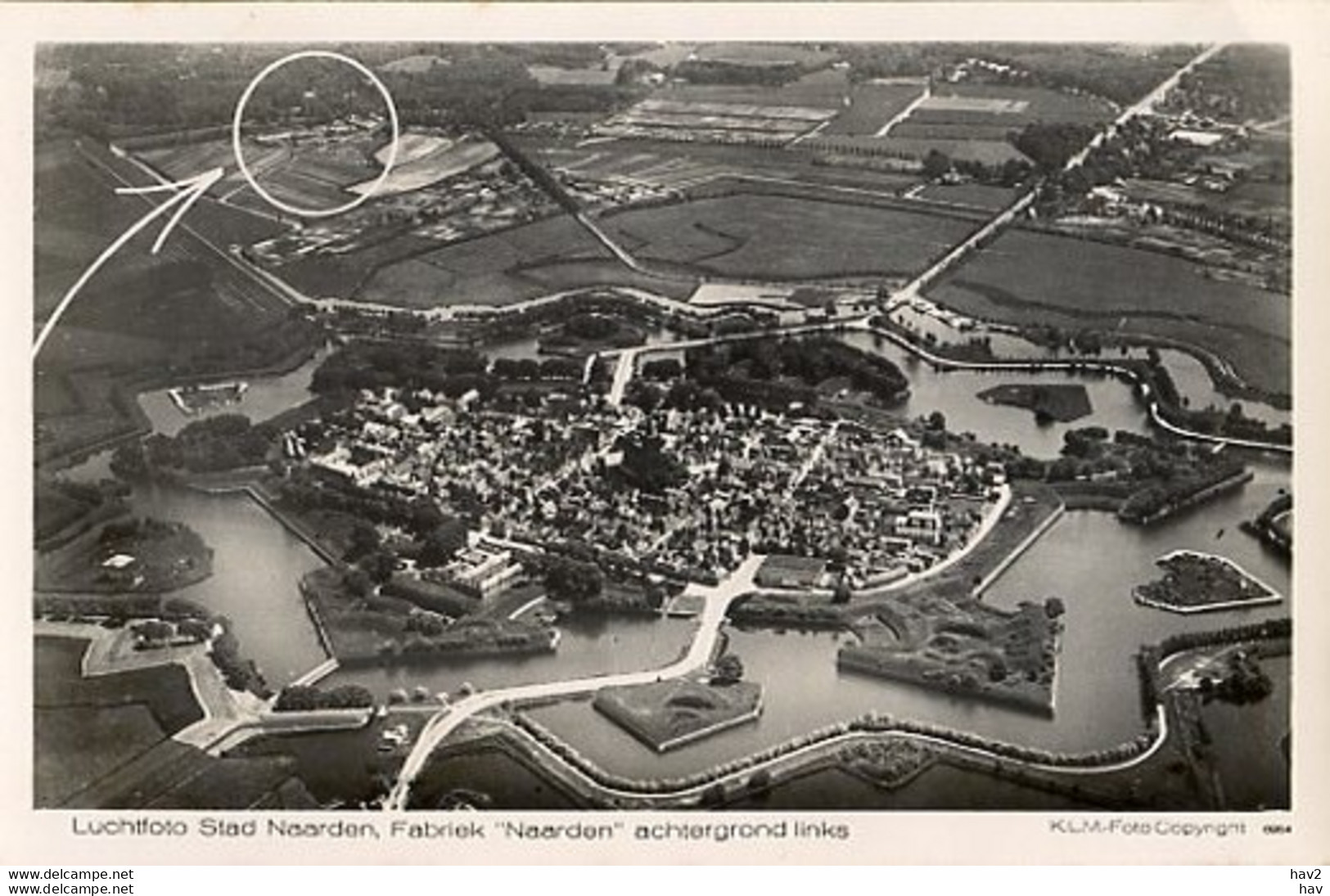 Naarden Luchtfoto  AM3815 - Naarden