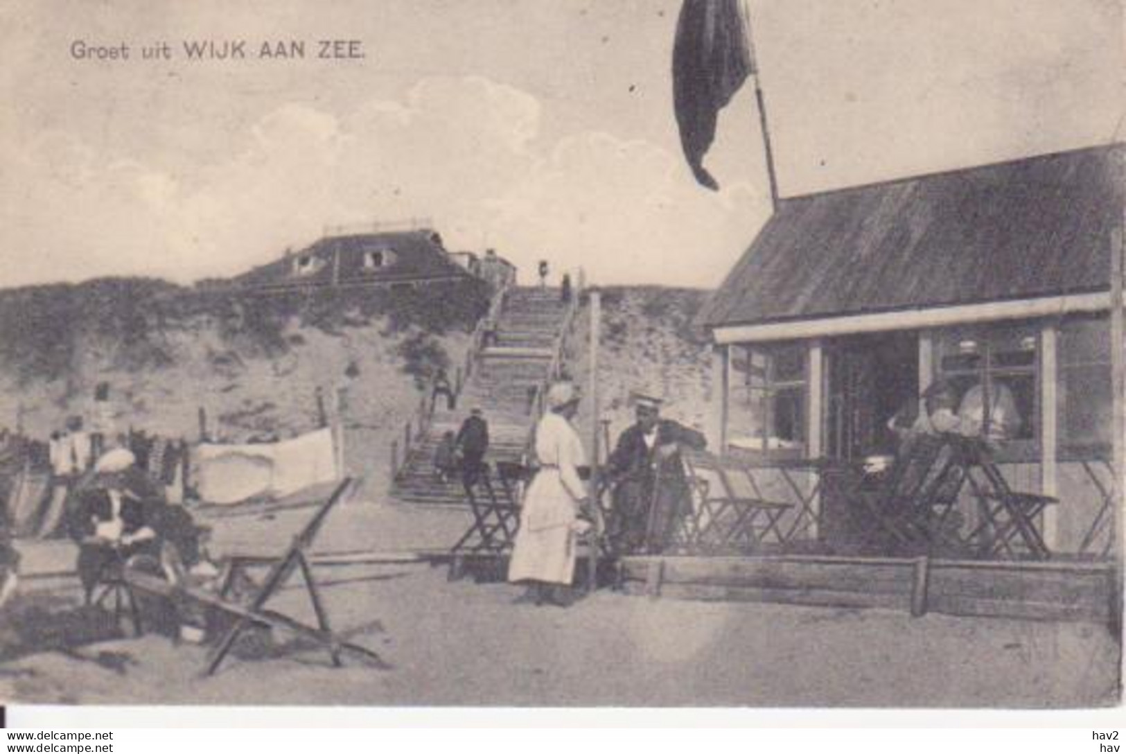 Wijk Aan Zee Strandopgang 1921 RY 8426 - Wijk Aan Zee