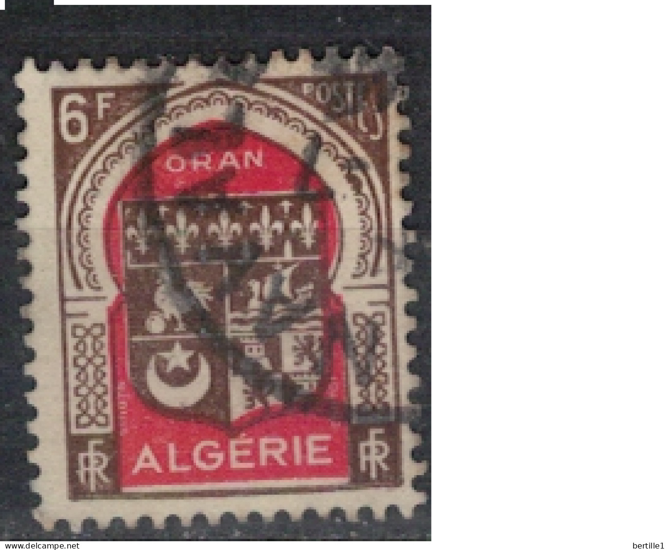 ALGERIE      N°  YVERT  265 ( 2 )  Oblitéré ( OB 11/45   ) - Usati