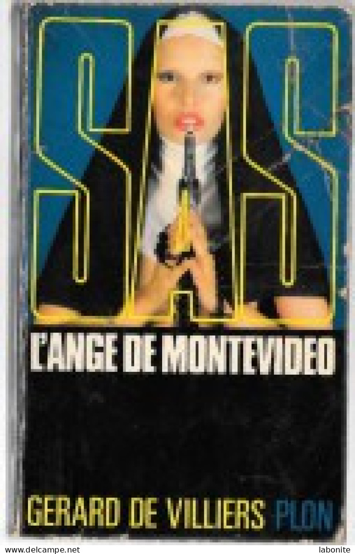 S.A.S N°31 L'ange De Montevideo Chez Plon Edition 1977 Livraison Suivie, Gratuite. - SAS