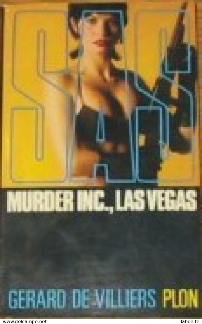 S.A.S N°32 Murder Inc., Las Vegas  Chez Plon Edition 1983 Livraison Suivie, Gratuite. - SAS