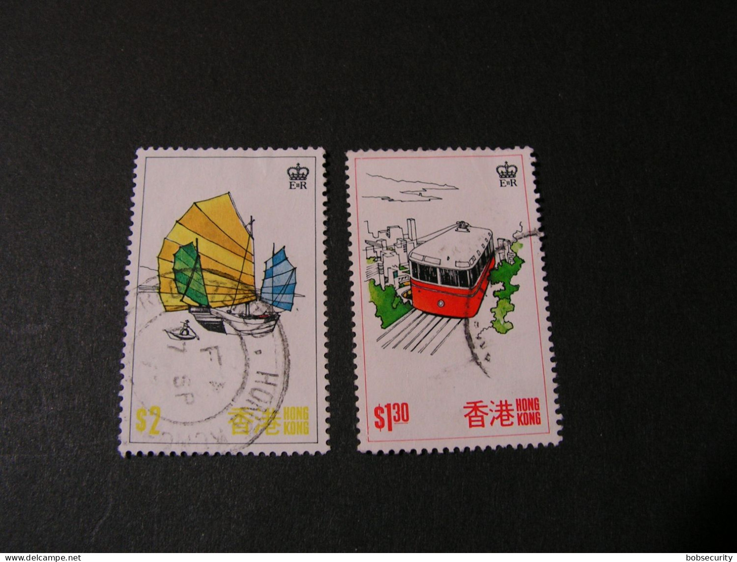 Hong Kong 1977 Mi  339, 340 - Gebraucht