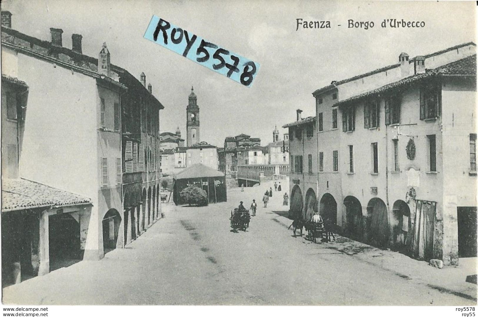 Emilia Romagna-faenza Borgo D'urbecco Bellissima Veduta Animata Borgo - Faenza