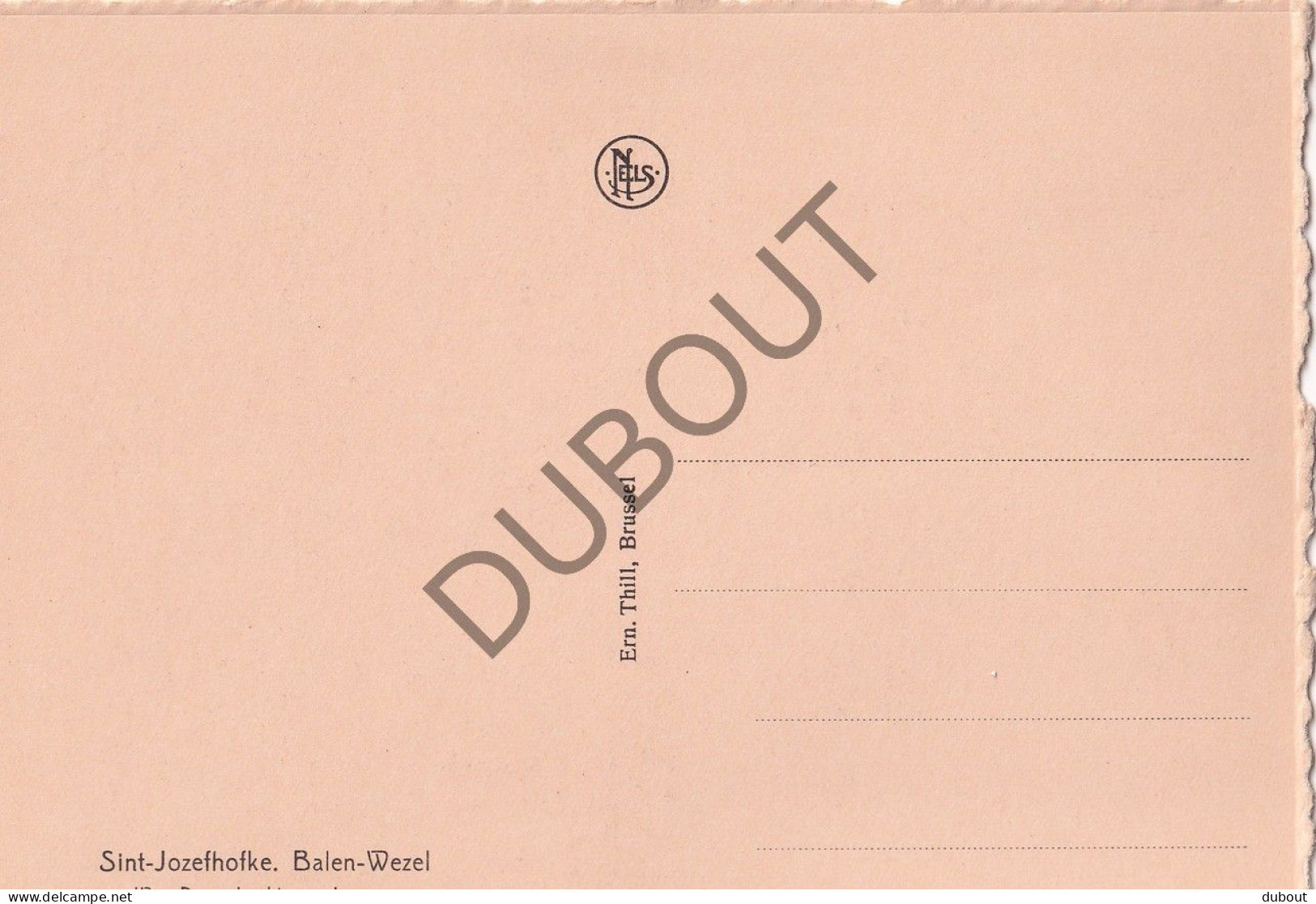 Postkaart/Carte Postale - Balen-Wezel -Sint Jozefhofke  (C4766) - Balen