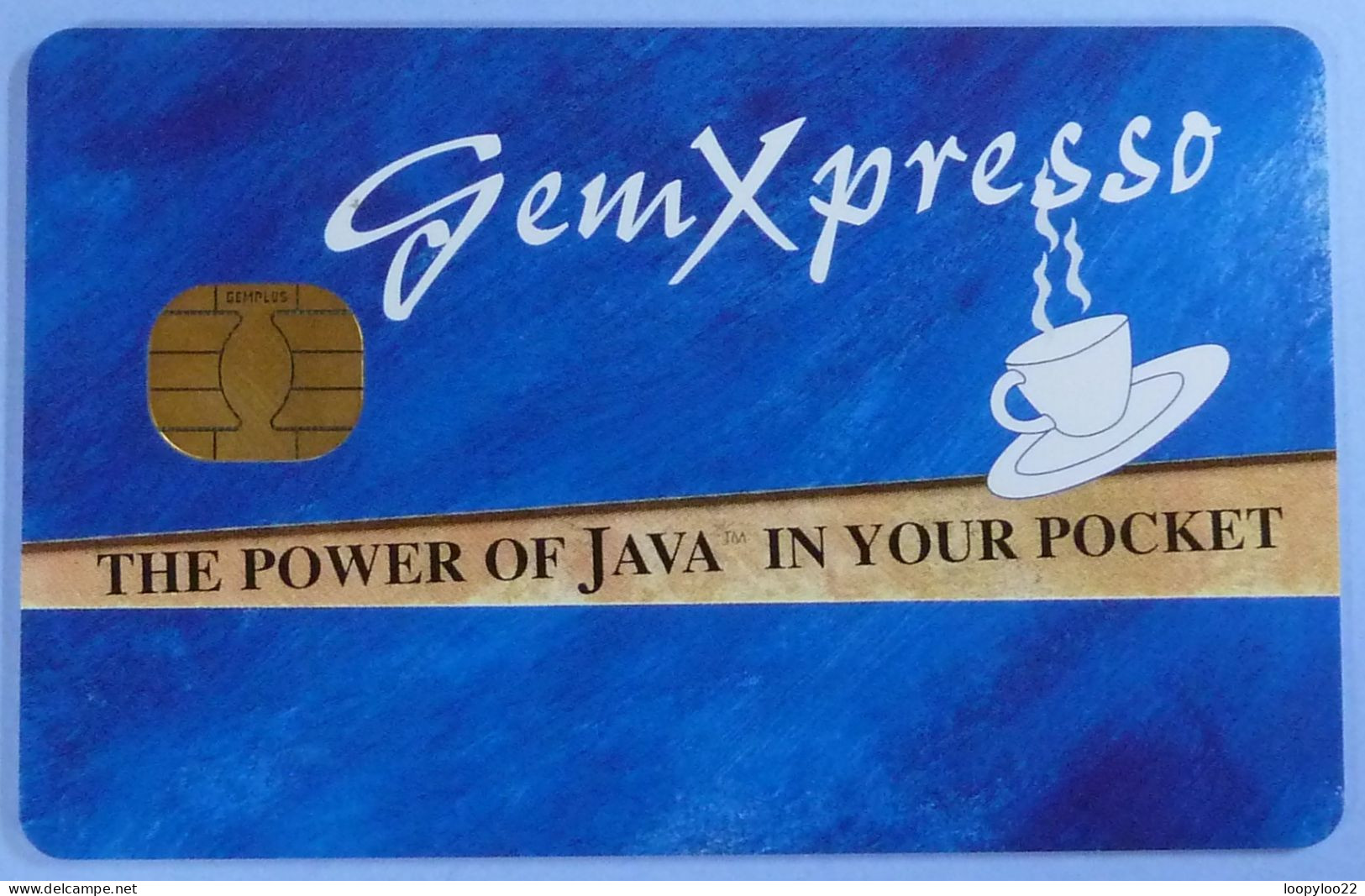 FRANCE - Chip - Smartcard Demo - Gemplus - GemXpresso - JAVA Coffee - Privées