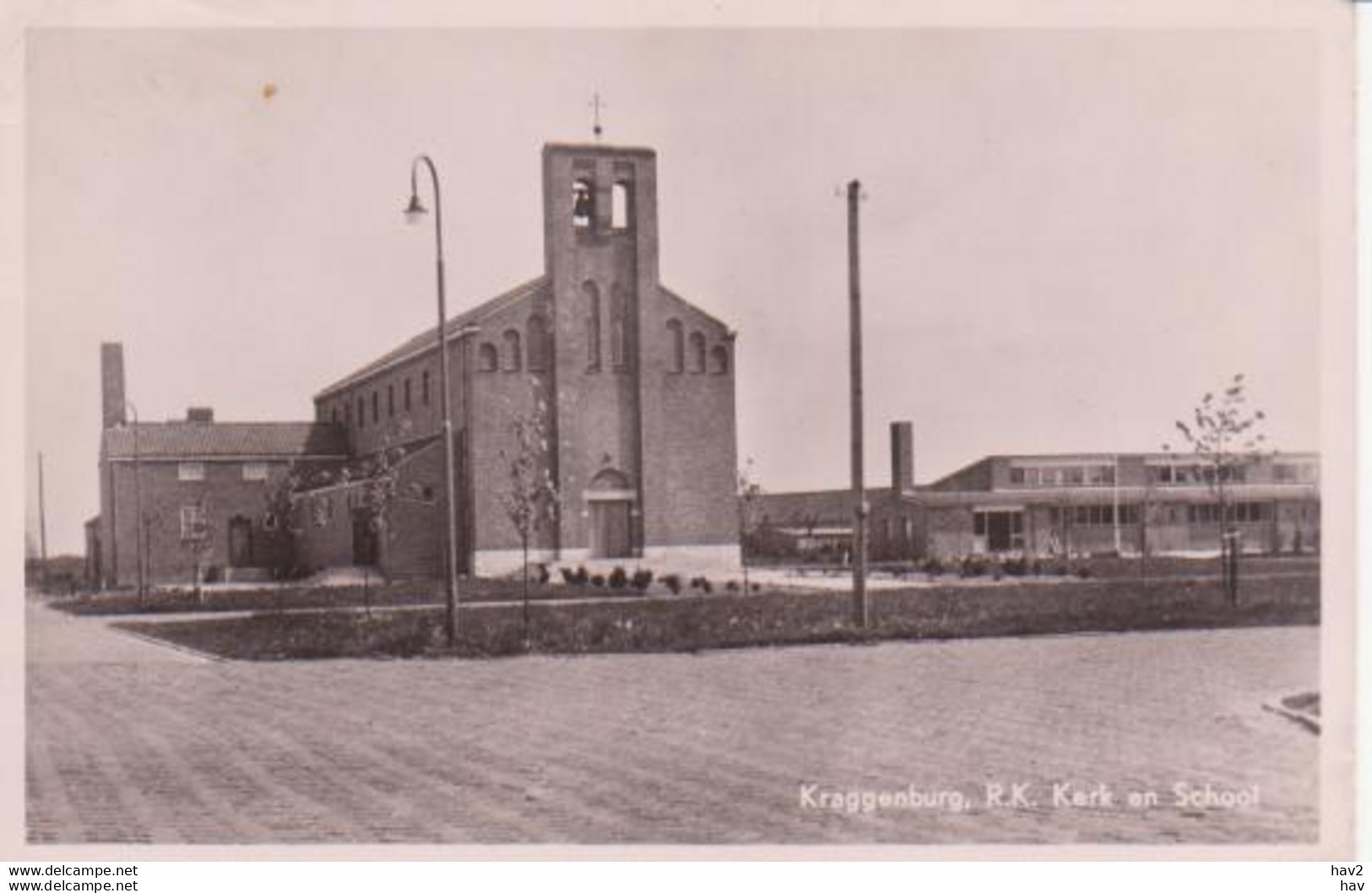 Kraggenburg RK Kerk En School RY11135 - Autres & Non Classés