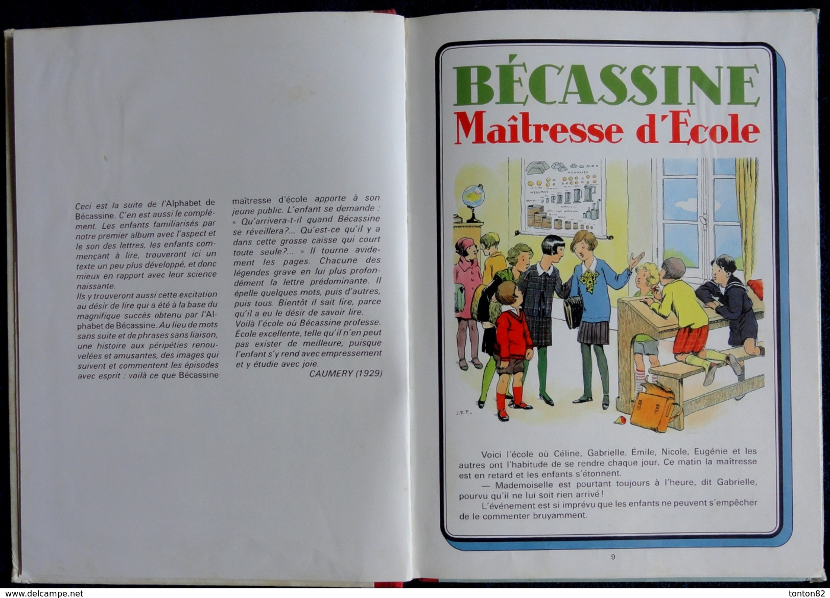 Caumery / Pinchon - BÉCASSINE Maîtresse D'école  - Gautier-Languereau - ( 1981) . - Bécassine
