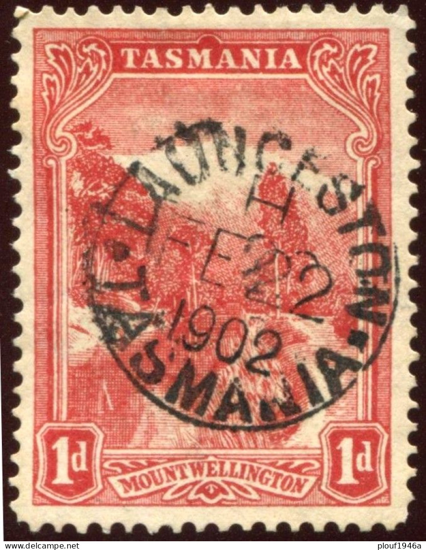 Pays : 461,2 (Tasmanie : Terre De Van Diemen (Confédération Australienne))      Michel :   70aA (o)  Belle Oblitération - Used Stamps