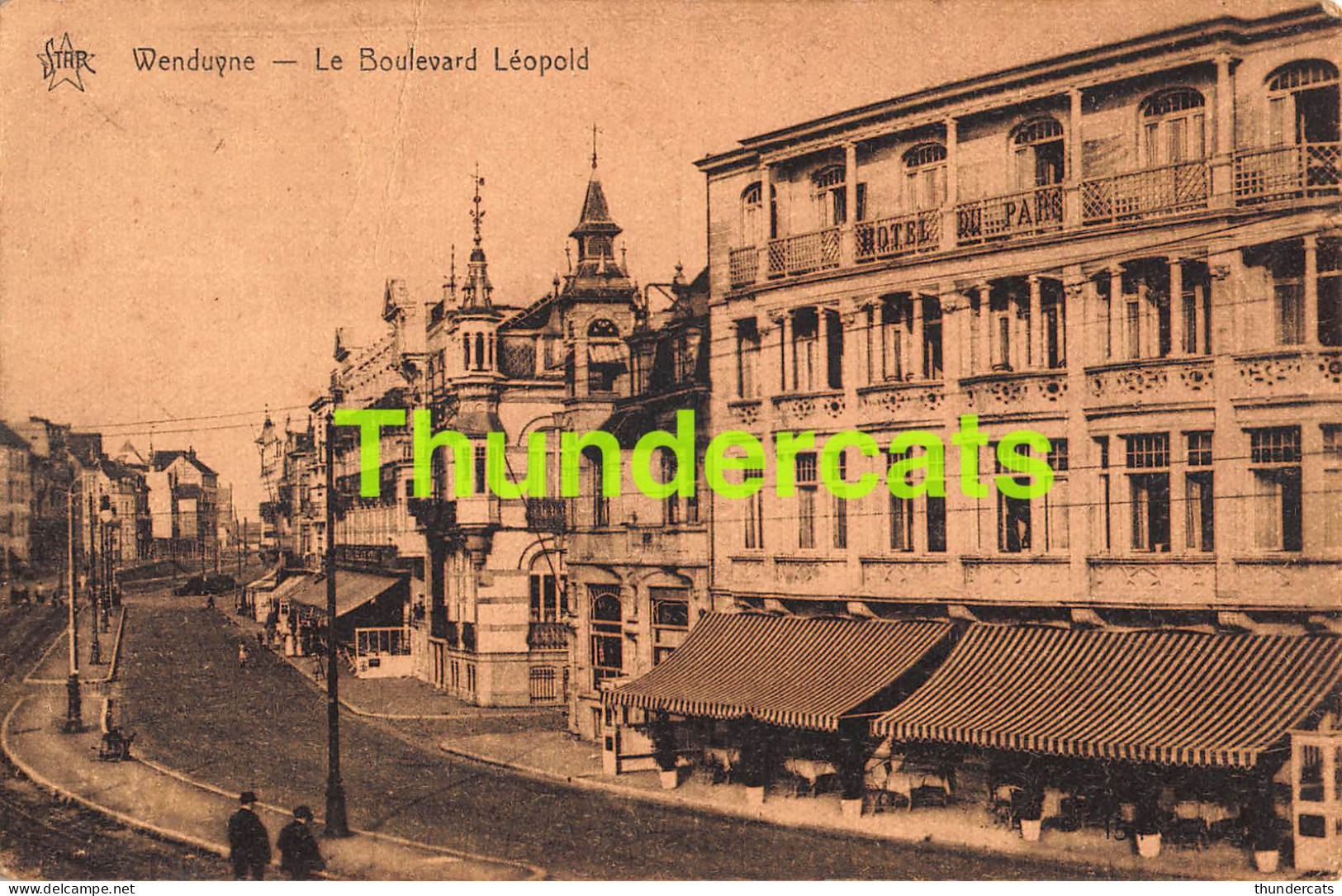 CPA WENDUINE WENDUYNE LE BOULEVARD LEOPOLD  - Wenduine