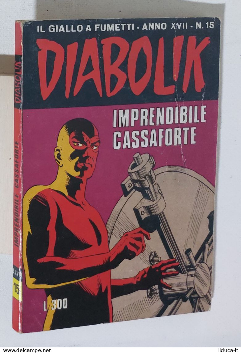 44057 DIABOLIK - A. XVII Nr 15 - Imprendibile Cassaforte - Diabolik