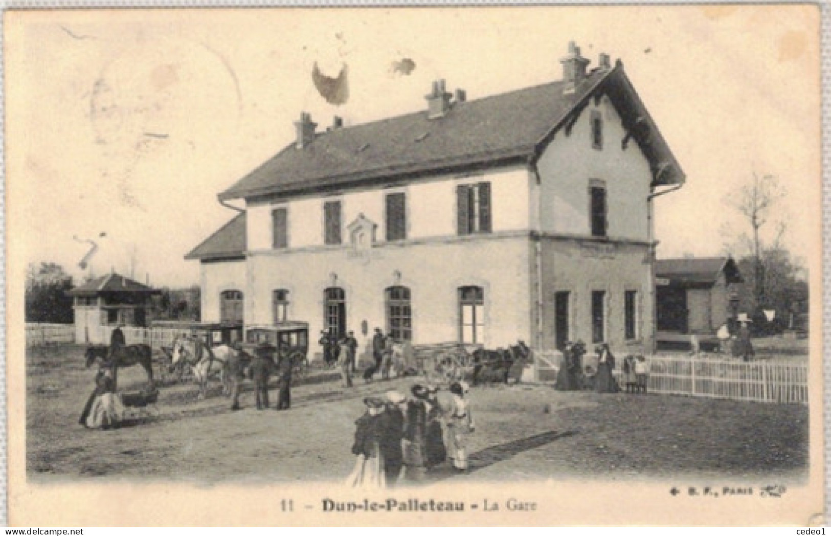 DUN LE PALLETEAU  LA GARE - Dun Le Palestel