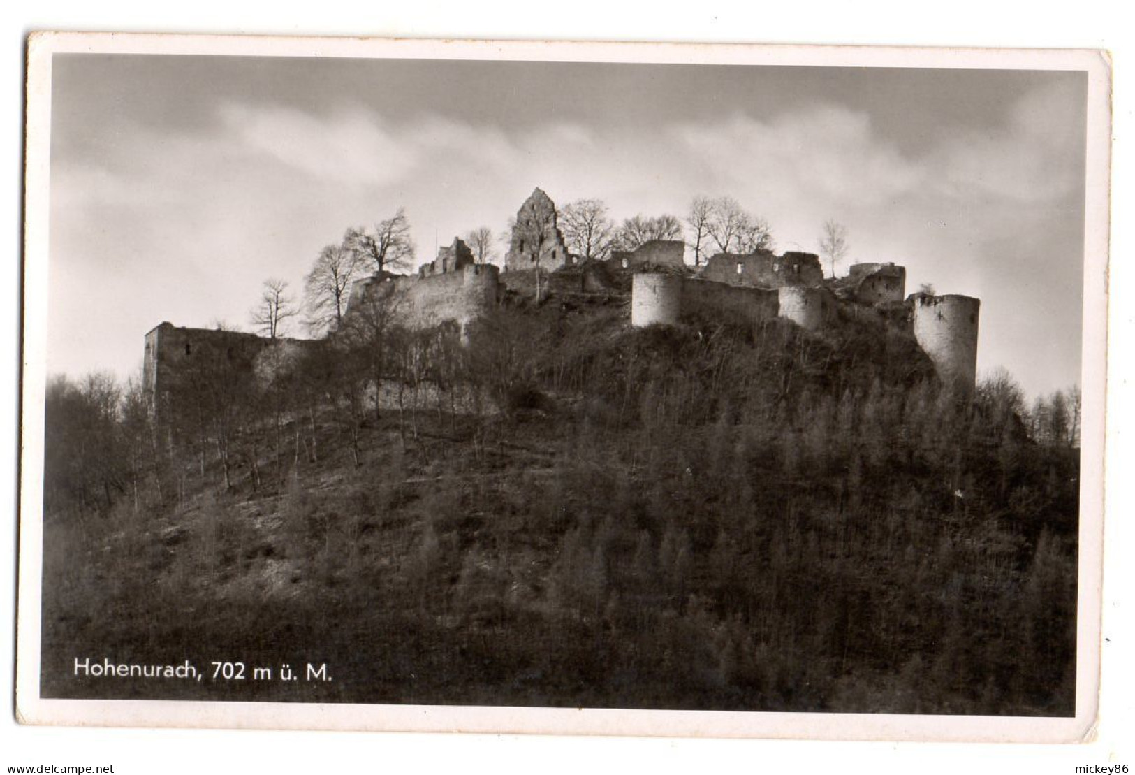 Allemagne -- BAD URACH -- Hohenurach --Ruines Du Chateau - Bad Urach