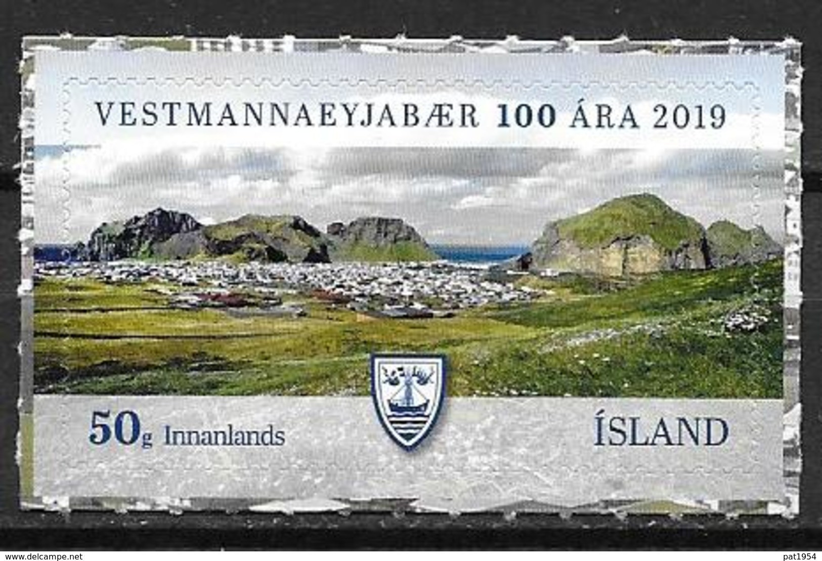 Islande 2019 Timbre Neuf Vestmannaeyar - Neufs