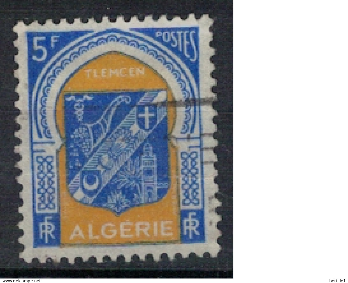 ALGERIE      N°  YVERT  337 C Oblitéré ( OB 11/46   ) - Gebruikt