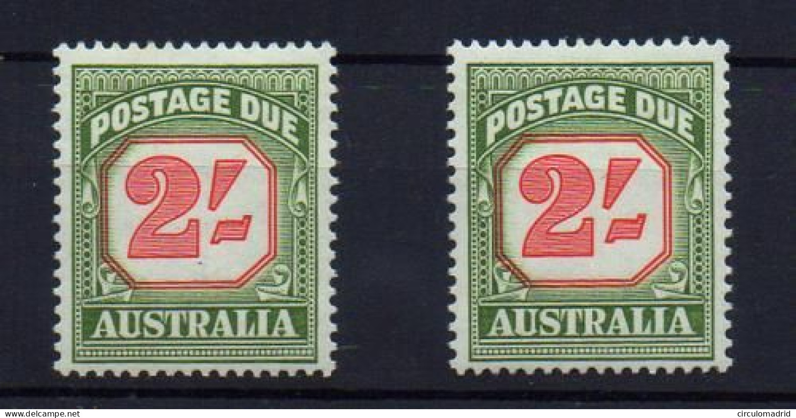 Australia (Tasas) Nº 82 - Port Dû (Taxe)