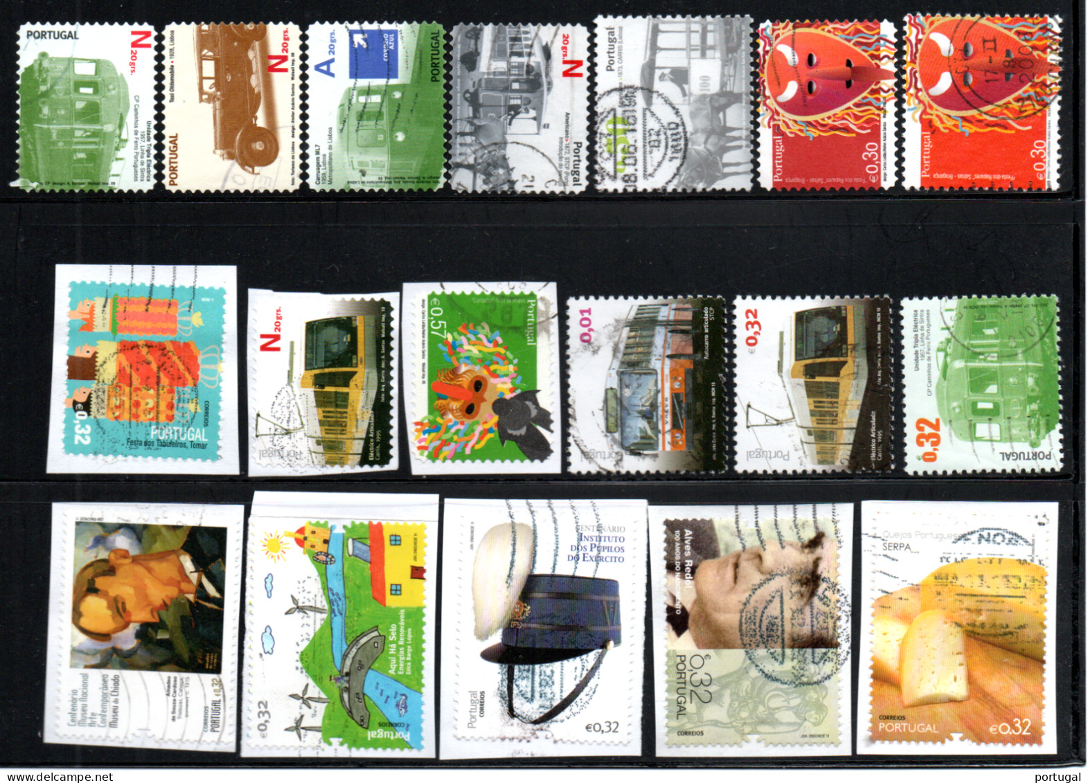 119 TIMBRES PORTUGAIS - Sammlungen