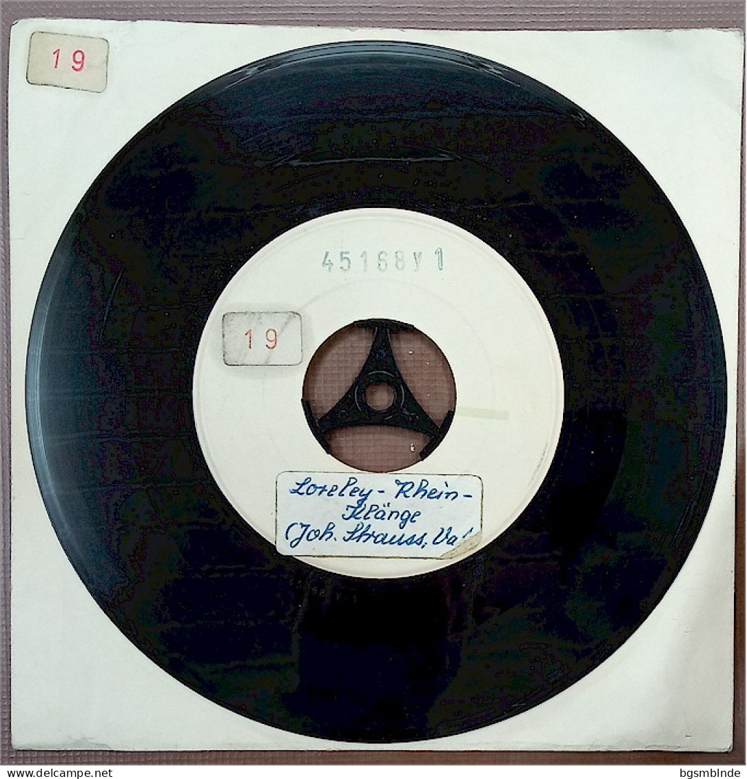 Withe Label Vinyl 175 - Loreley,  Rheinklänge / Aquarellen - Johann Strauss - Speciale Formaten