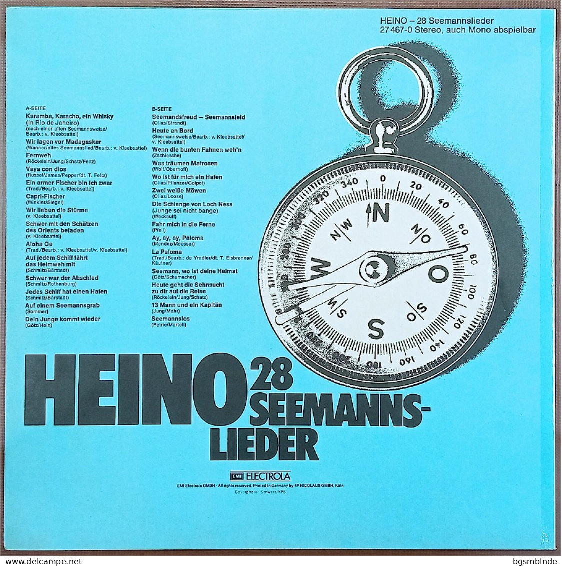 HEINO - 28 Seemannslieder - Other - German Music