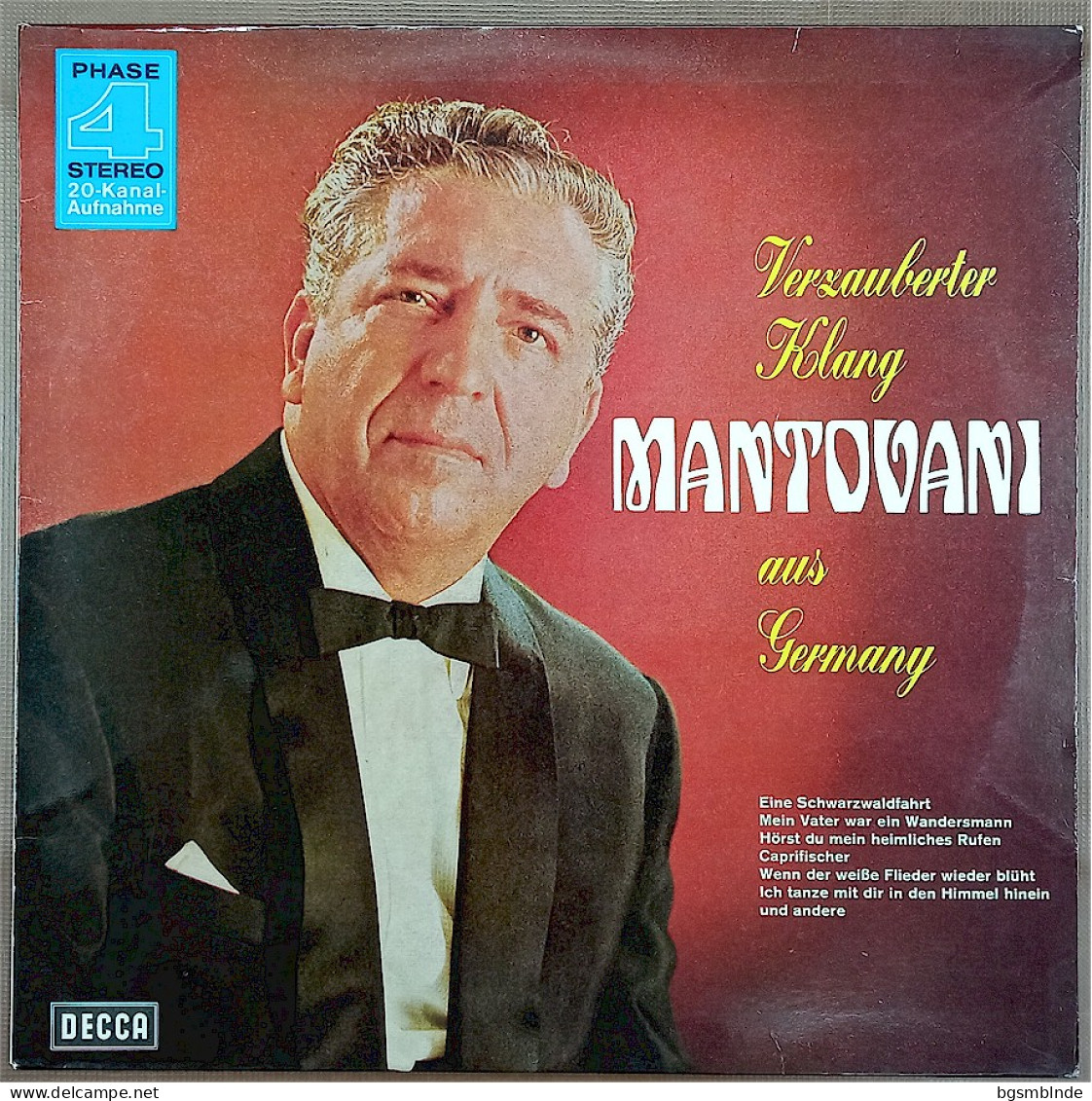 MANTOVANI - Verzauberter Klang Aus Germany - Autres - Musique Allemande