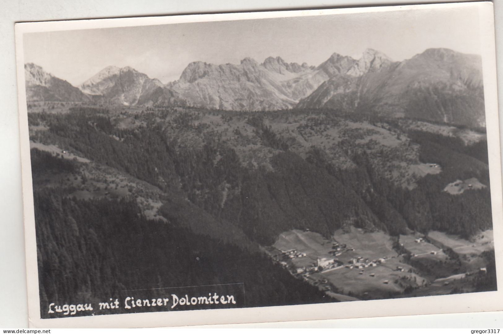 D2934) LUGGAU Mit Lienzer Dolomiten - Tolle Alte AK - 1953 Luggau Kärnten - Lesachtal - Lesachtal