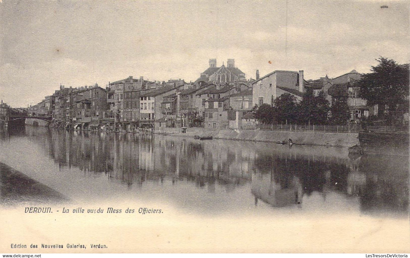 FRANCE - 55 - Verdun - La Ville Vue Du Mess Des Officiers - Carte Postale Ancienne - Verdun