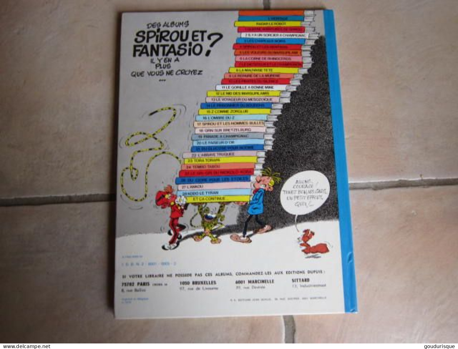 SPIROU ET FANTASIO T3 LES CHAPEAUX NOIRS   FRANQUIN - Spirou Et Fantasio