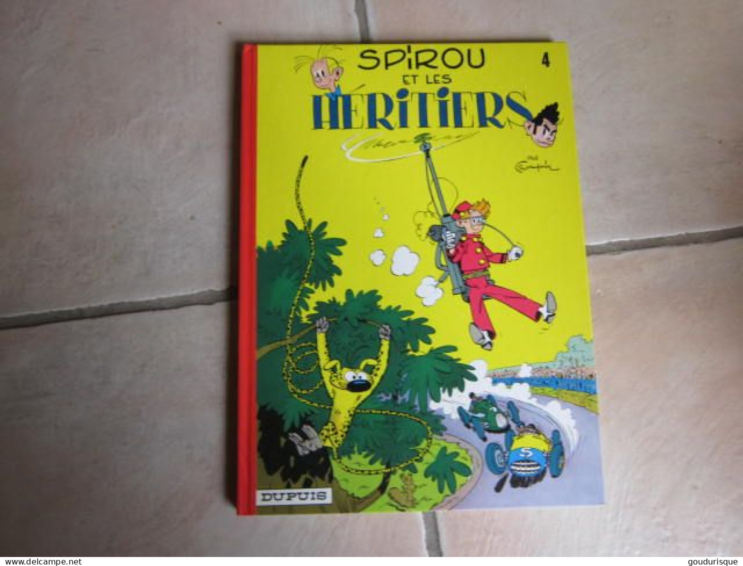 SPIROU ET FANTASIO T4 SPIROUS ET LES HERITIERS  FRANQUIN - Spirou Et Fantasio