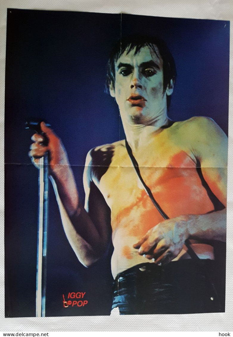 Poster Vintage PETER GABRIEL/IGGY POP (Magazine Best). - Affiches & Posters