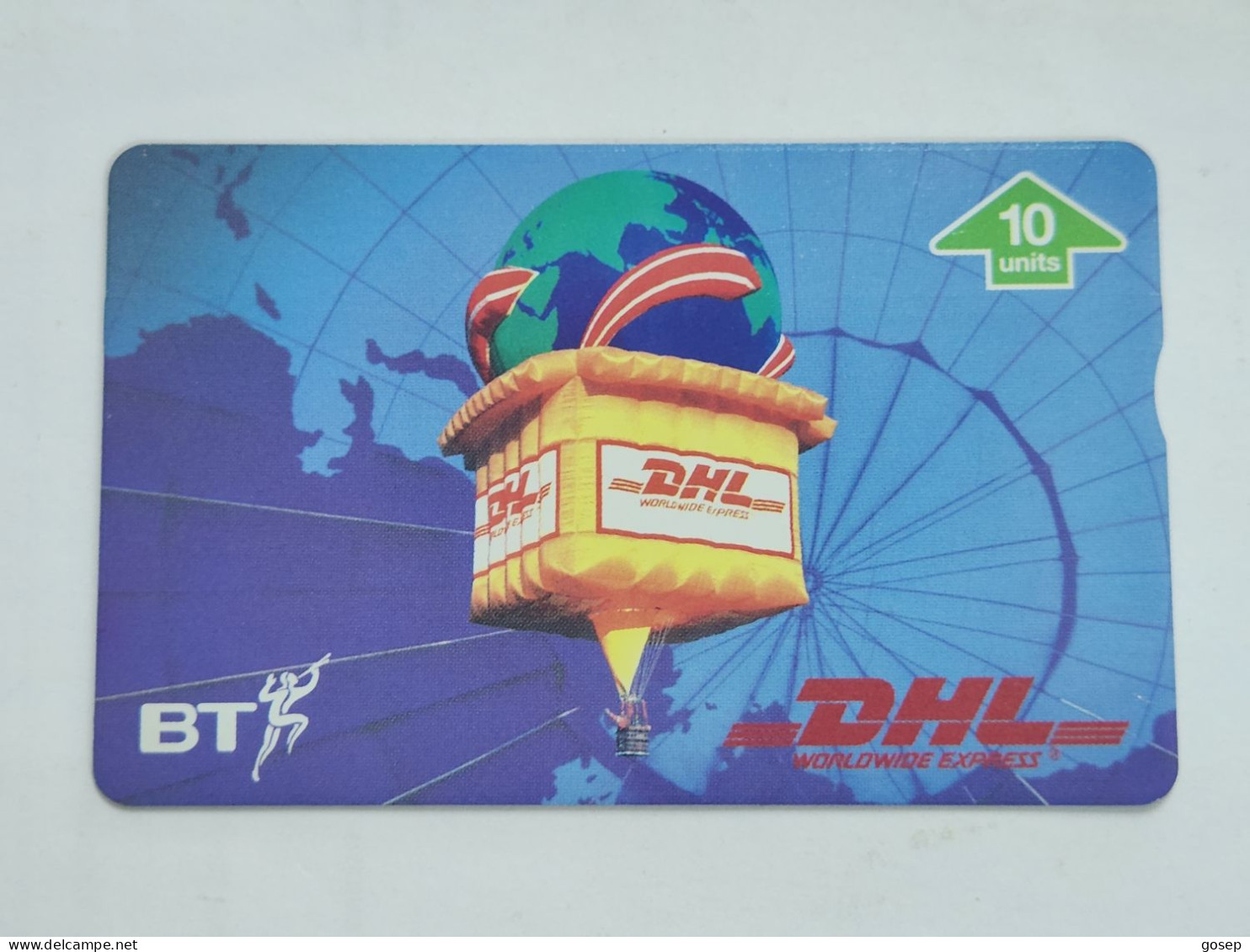 United Kingdom-(BTP363A)-DHL-world Wide Express(377)(10units)(510D5660)(tirage?)(Telcard 4numbers Instead Of 5-RRR-mint) - BT Emissions Privées