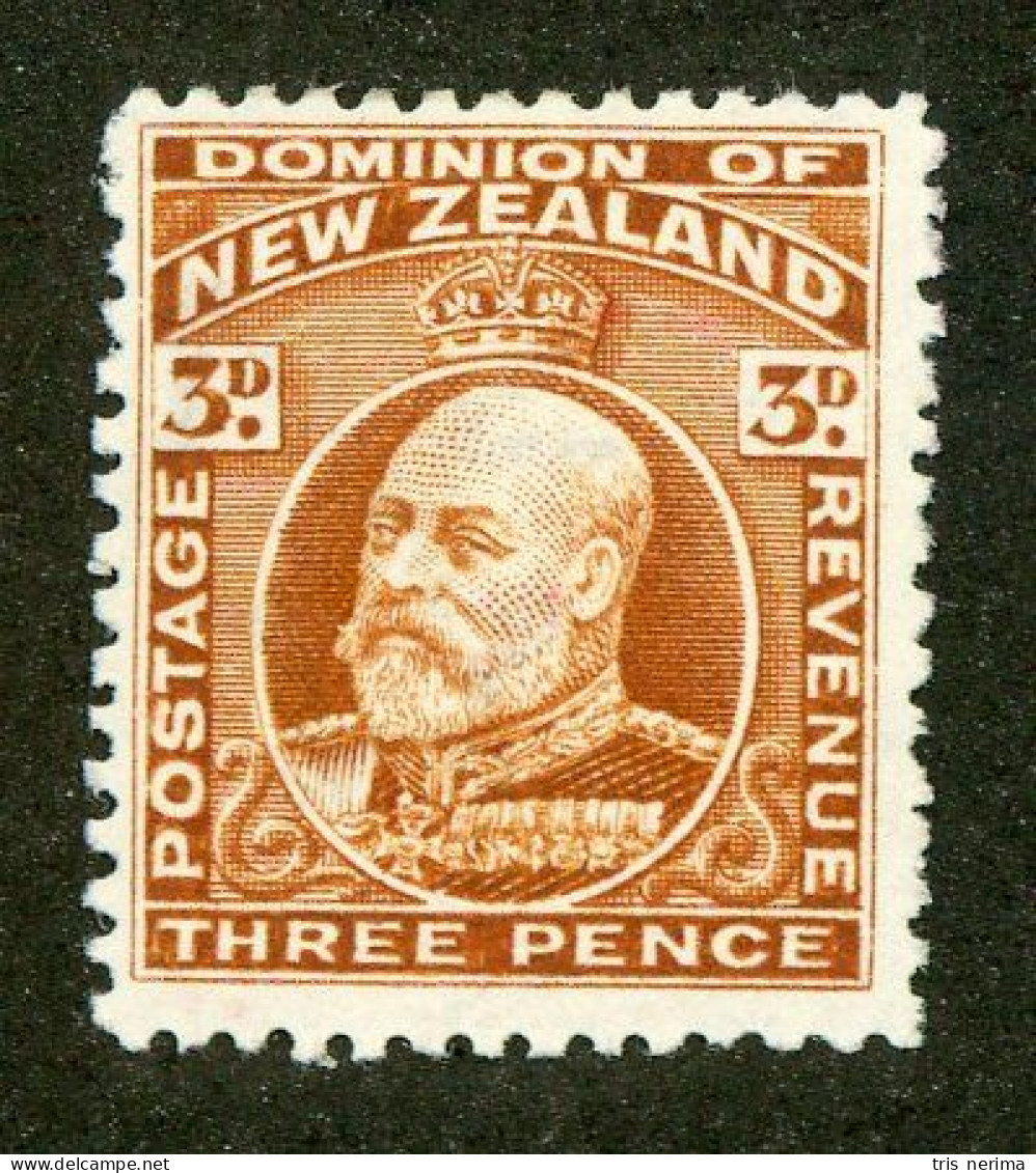 137 New Zealand 1906 Scott #133 Mlh* (Lower Bids 20% Off) - Nuevos