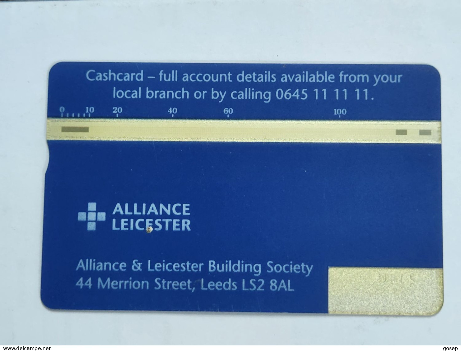 United Kingdom-(BTP380)-ALLIANCE & LEICESTER-(394)(10units)(510M16749)(tirage-11.015)(price From Cataloge-6.00£-mint) - BT Emissions Privées