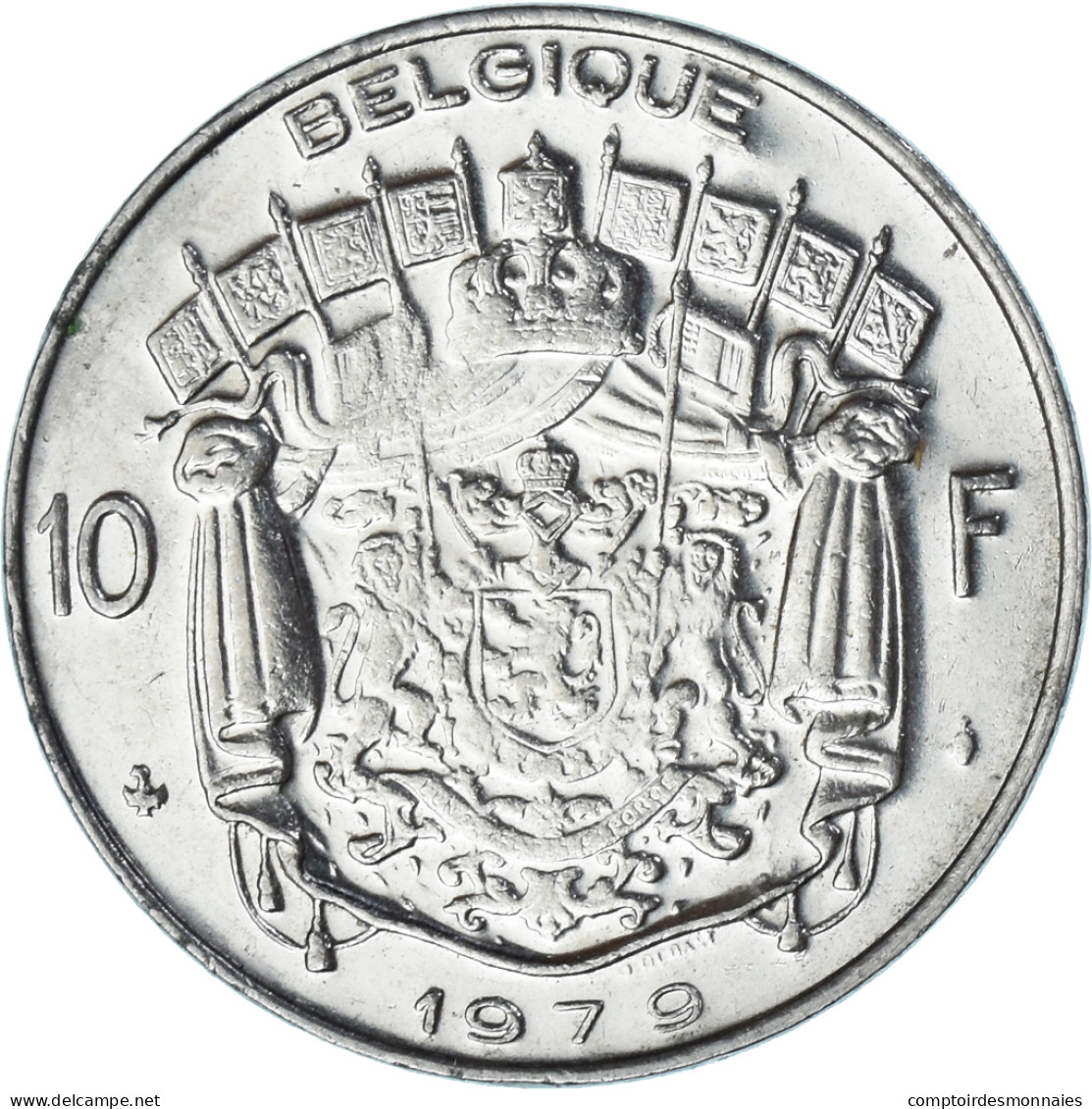 Monnaie, Belgique, 10 Francs, 10 Frank, 1979 - 10 Francs