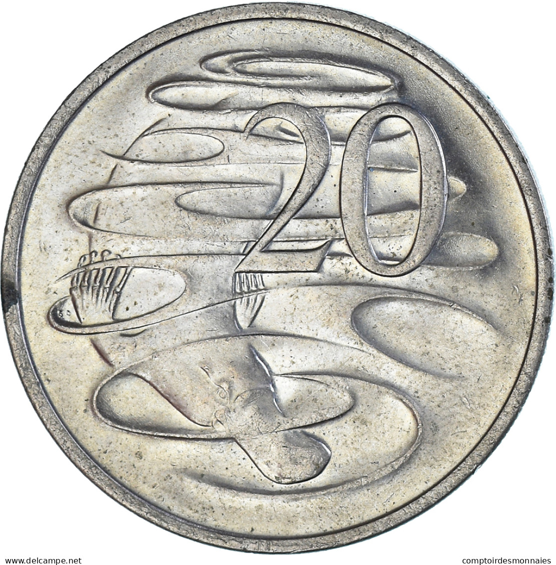 Monnaie, Australie, 20 Cents, 1975 - 20 Cents