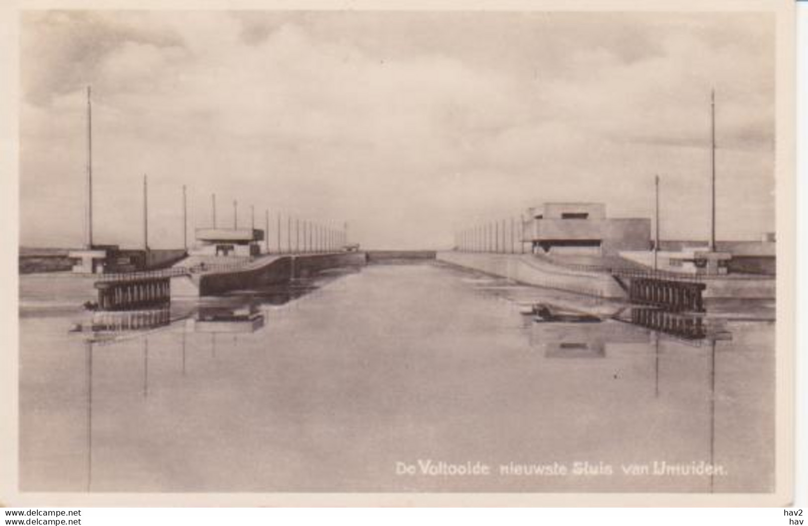 IJmuiden Voltooide Nieuwste Sluis RY 12149 - IJmuiden