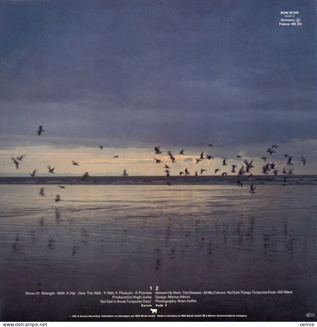 ECHO AND THE BUNNYMEN  / HEAVEN UP HERE - Sonstige - Englische Musik