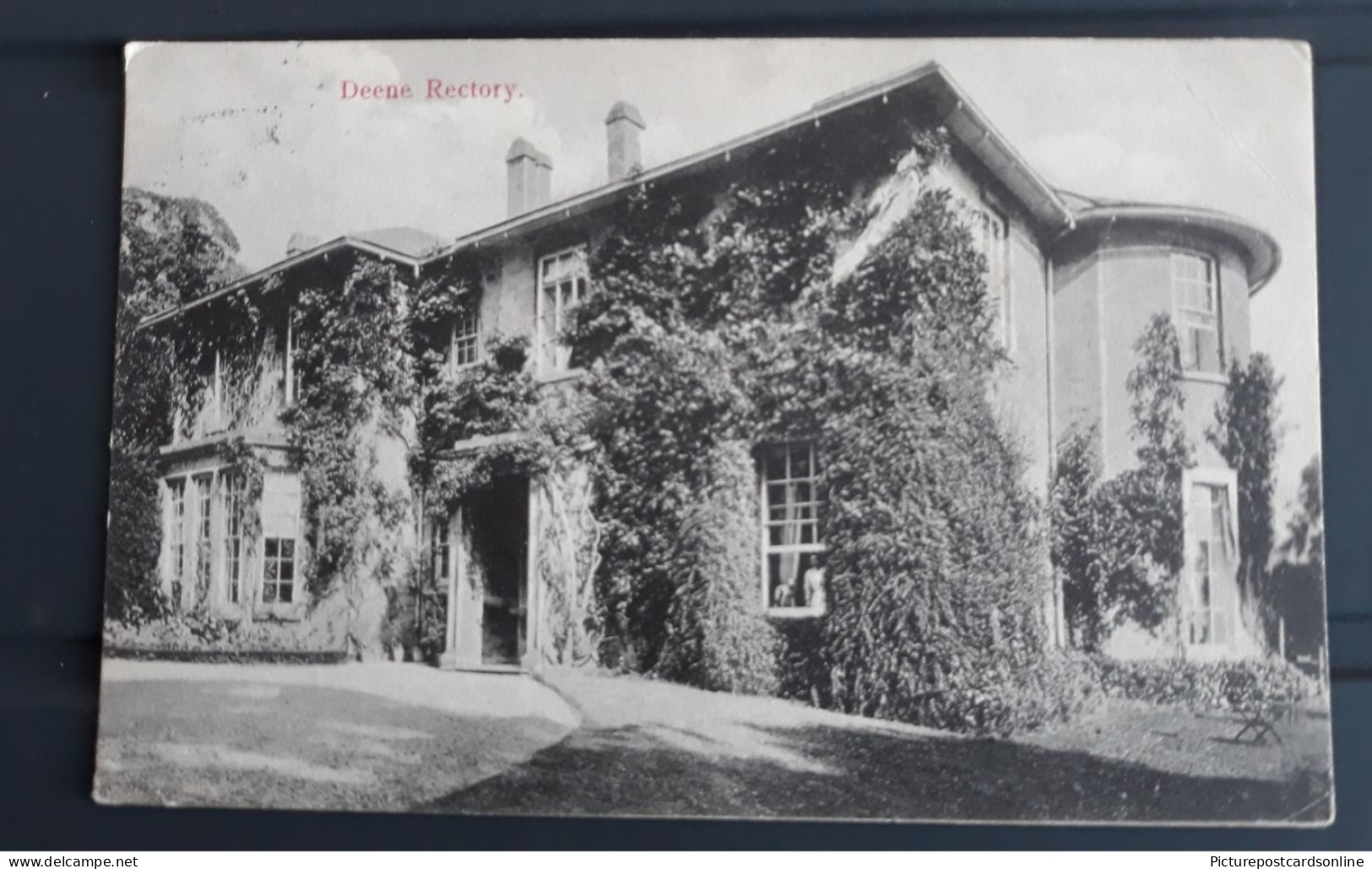 DEENE RECTORY OLD B/W POSTCARD NORTHAMPTONSHIRE - Northamptonshire