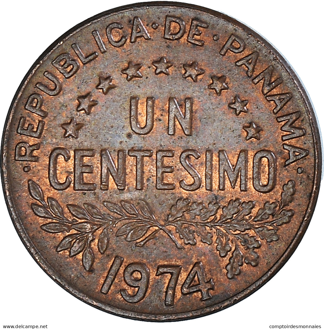 Monnaie, Panama, Centesimo, 1974 - Panama