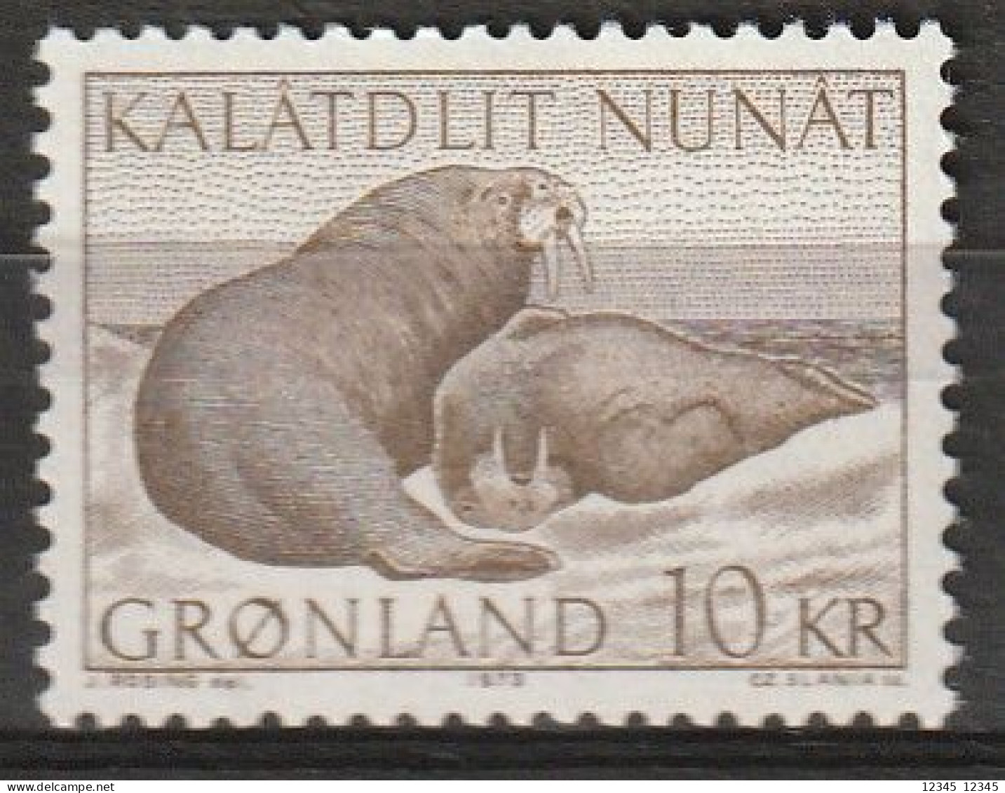 Groenland 1973, Postfris MNH, Walrus - Ungebraucht